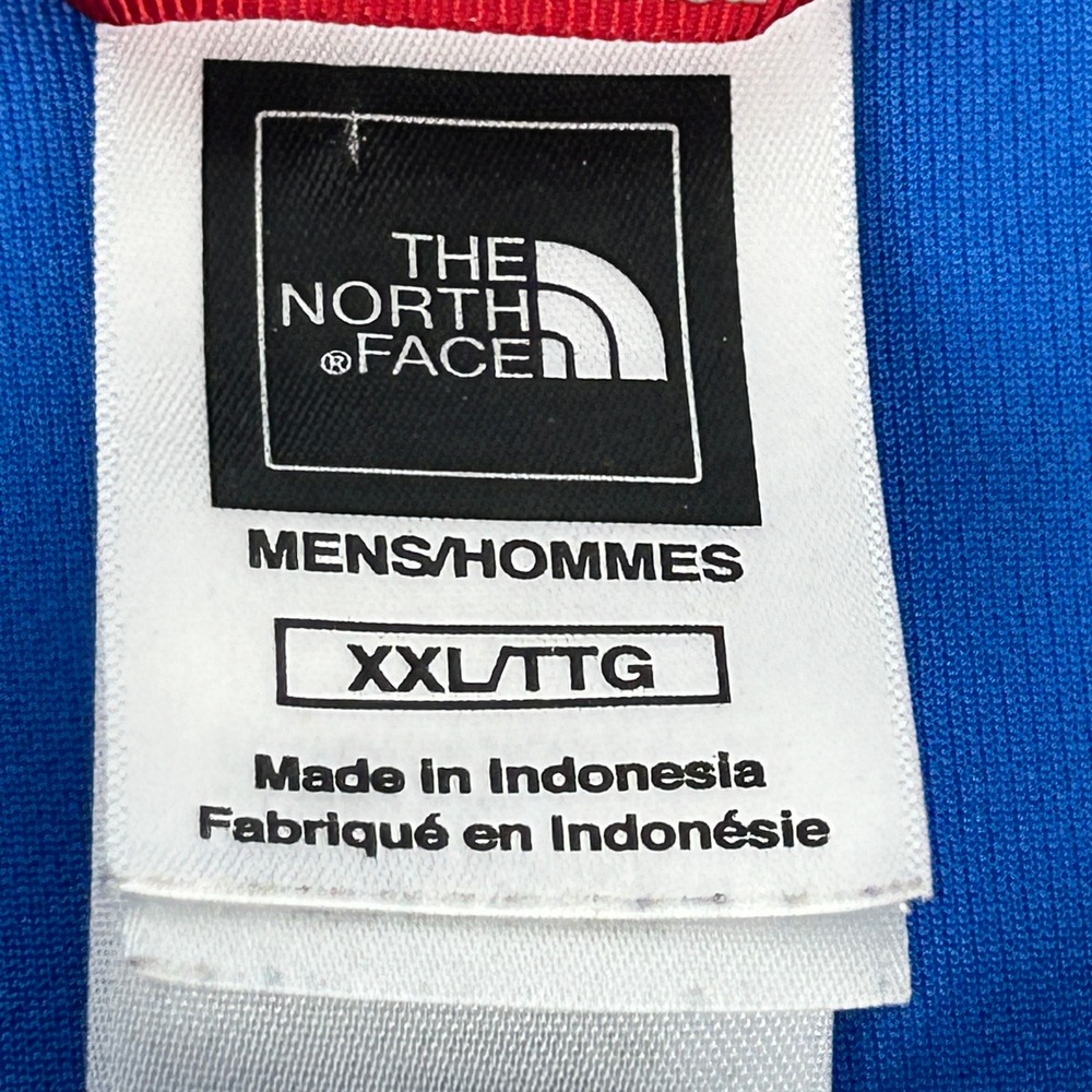 The North Face Shirt Mens XXL 2XL Blue VaporWick Polo Short Sleeve - Picture 3 of 10